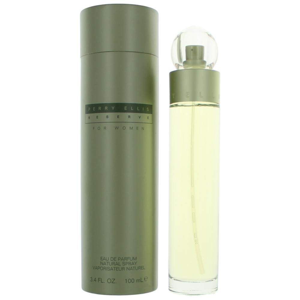 Bottle of Reserve by Perry Ellis, 3.4 oz Eau De Parfum Spray for Women